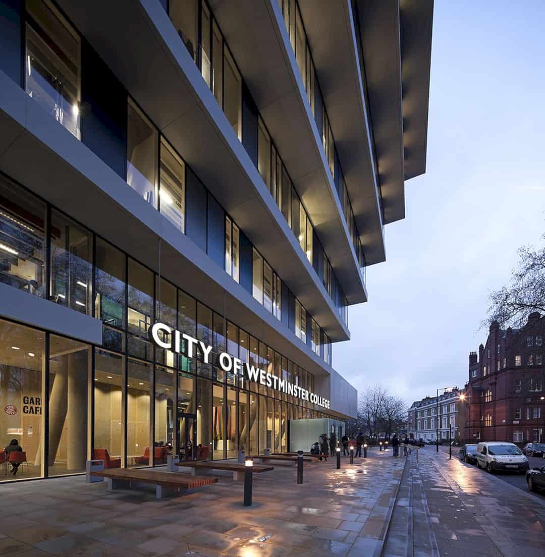 City Of Westminster College The Building To Support The New Ways Of Teaching And Learning 1