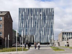 University Of Aberdeen Library A Building With Visual Lightness And Airiness 6