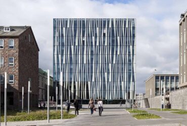 University Of Aberdeen Library A Building With Visual Lightness And Airiness 6