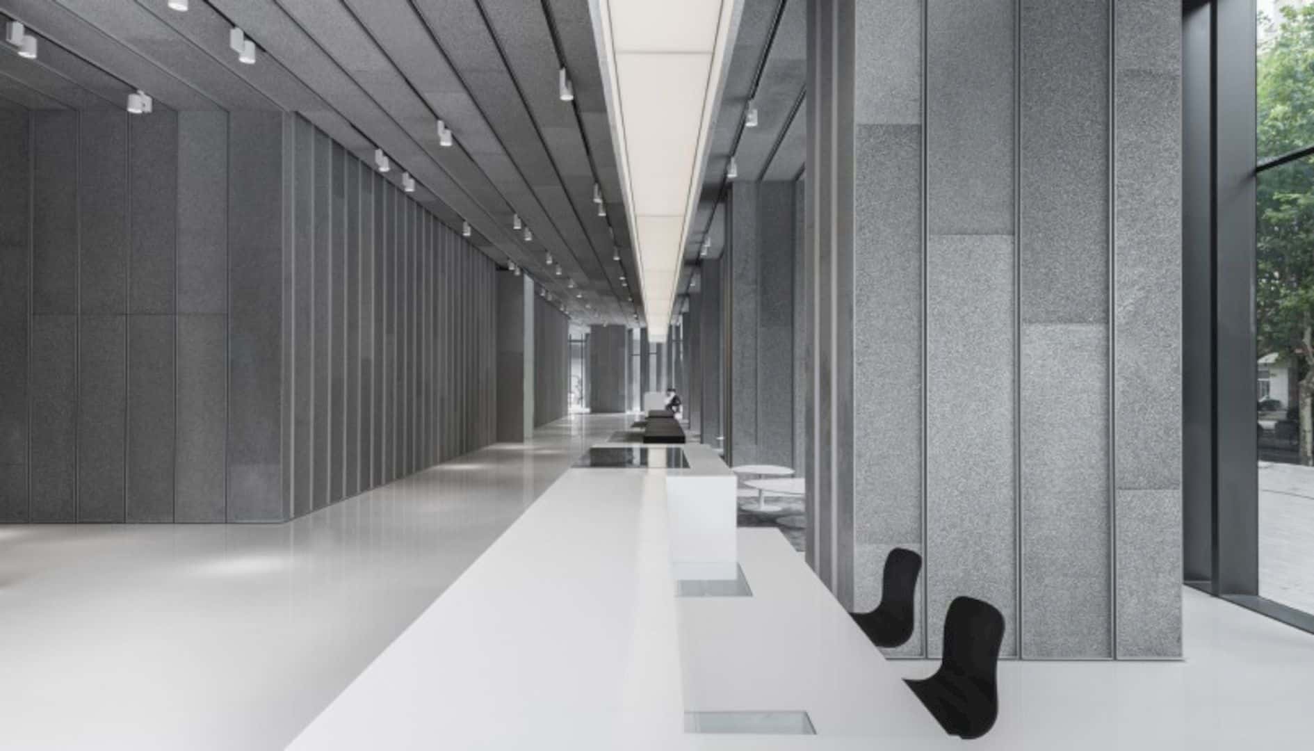 Aluminm Lobby An Environmental Friendly Lobby With Futuristic Design 7