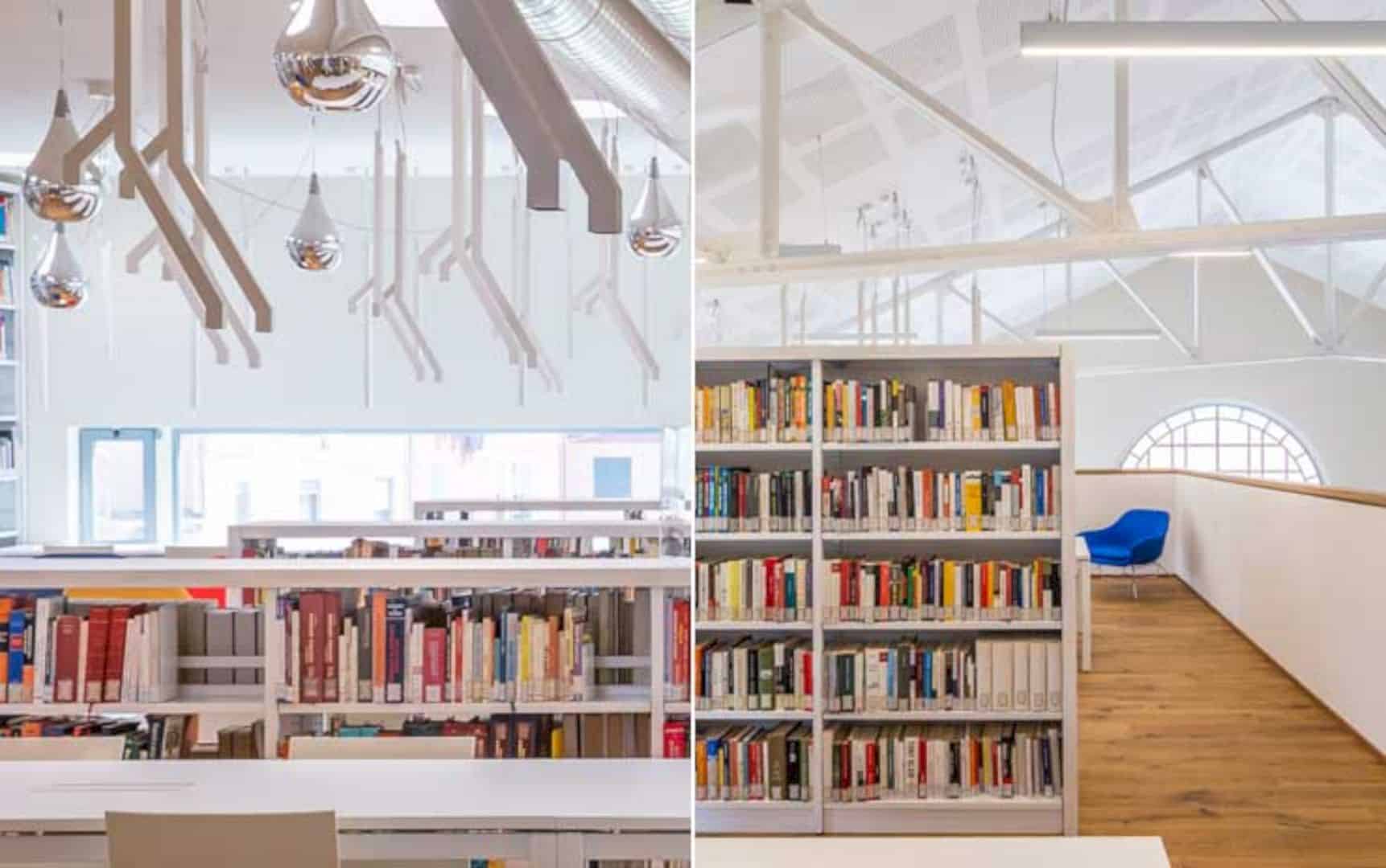 Converting The Former Fitram Industrial Area Into A New Library 2
