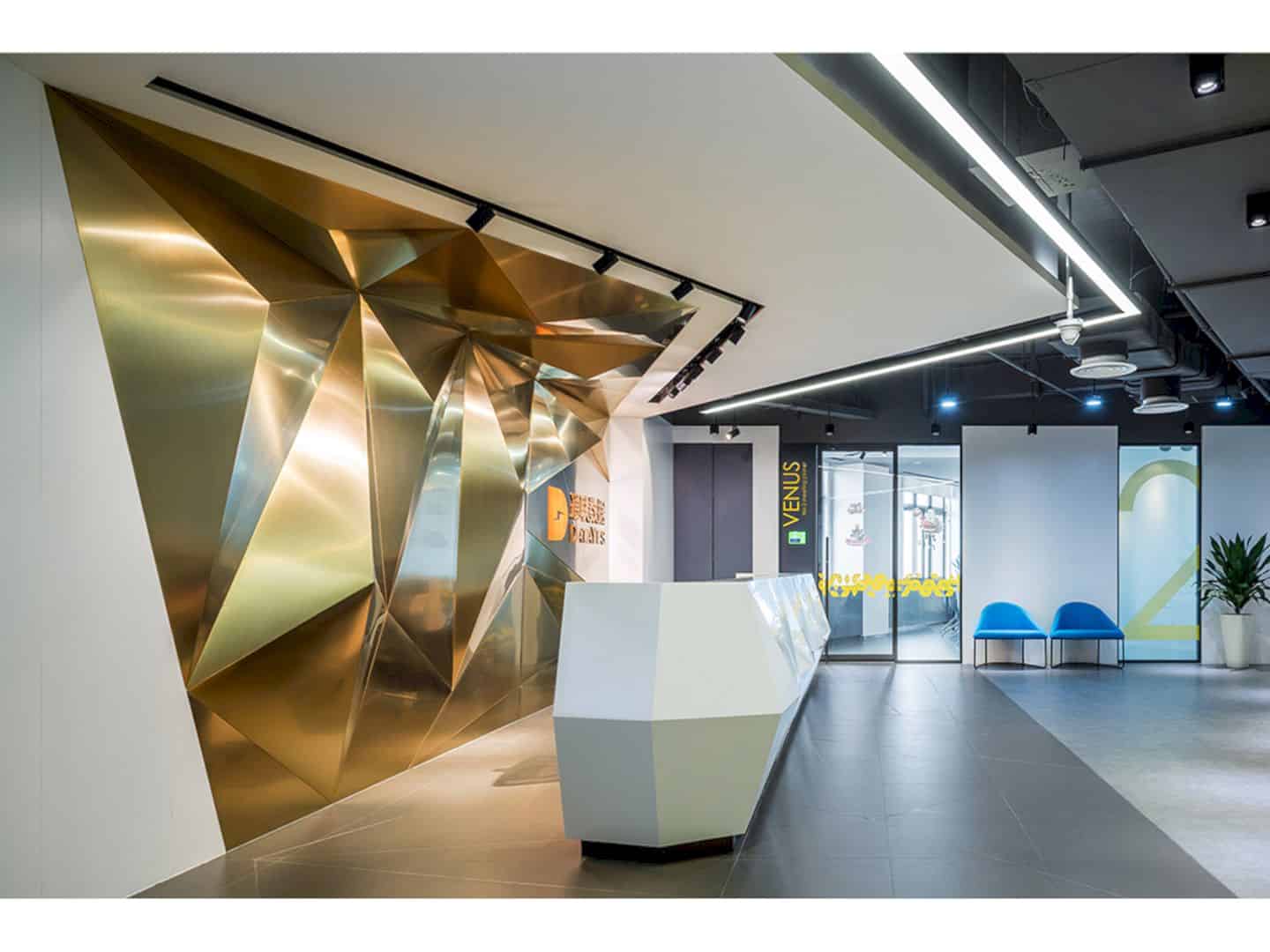 Datayes Office A Cutting Edge Internet Company With Fashionable Design 8