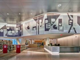Dc Public Library Representing Airy Bright And Modern Interior Environment 4