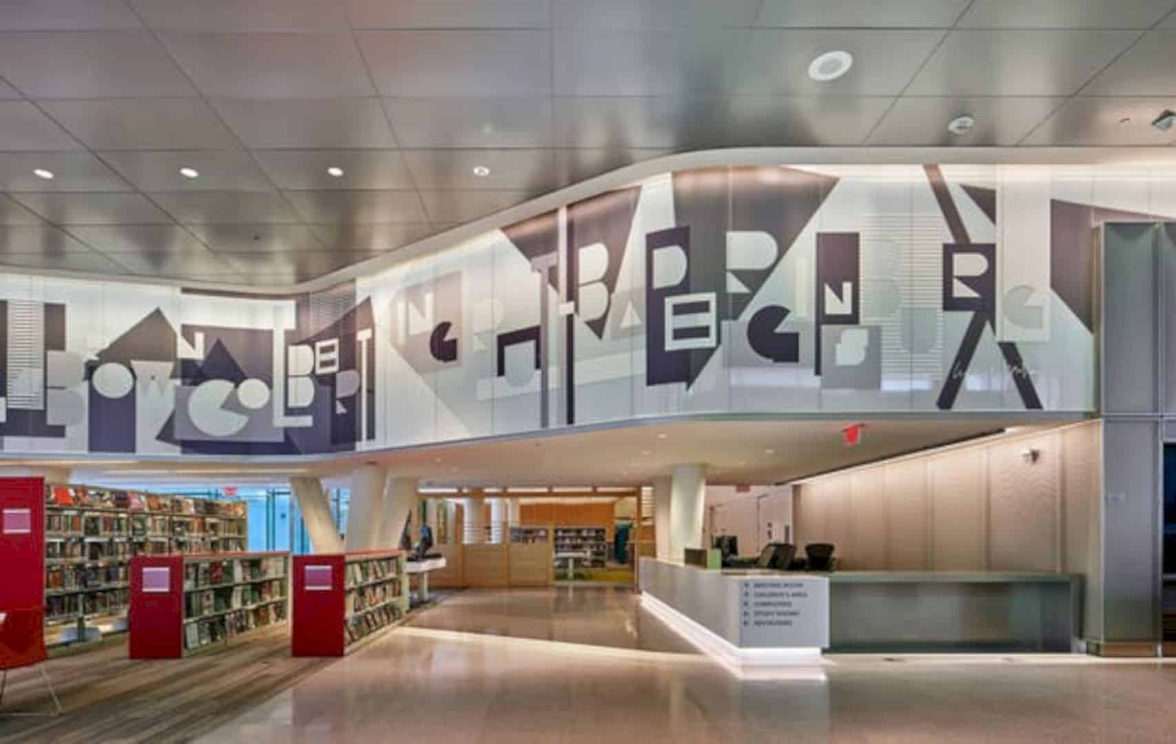 Dc Public Library Representing Airy Bright And Modern Interior Environment 4