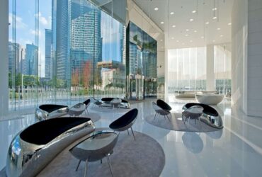 Soho Jiarui Lobby An Entrance Lobby With Glamorous Contemporary And Minimalist Design 5