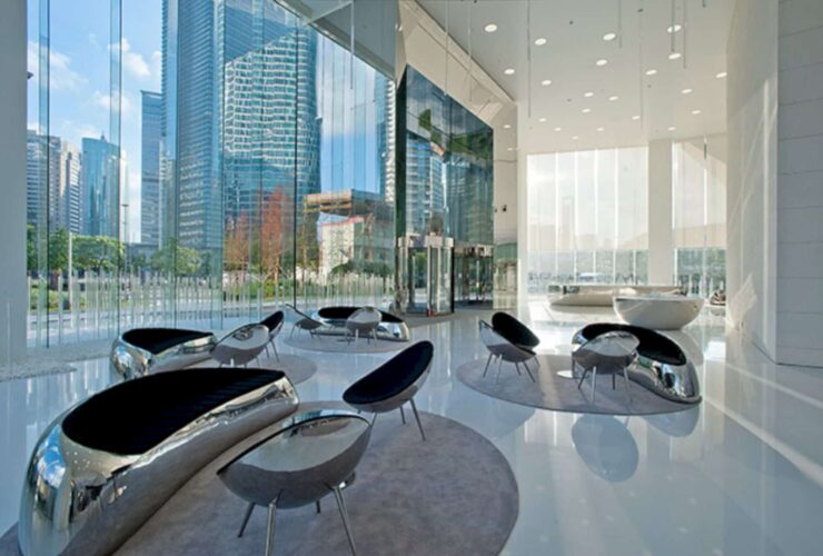 Soho Jiarui Lobby An Entrance Lobby With Glamorous Contemporary And Minimalist Design 5