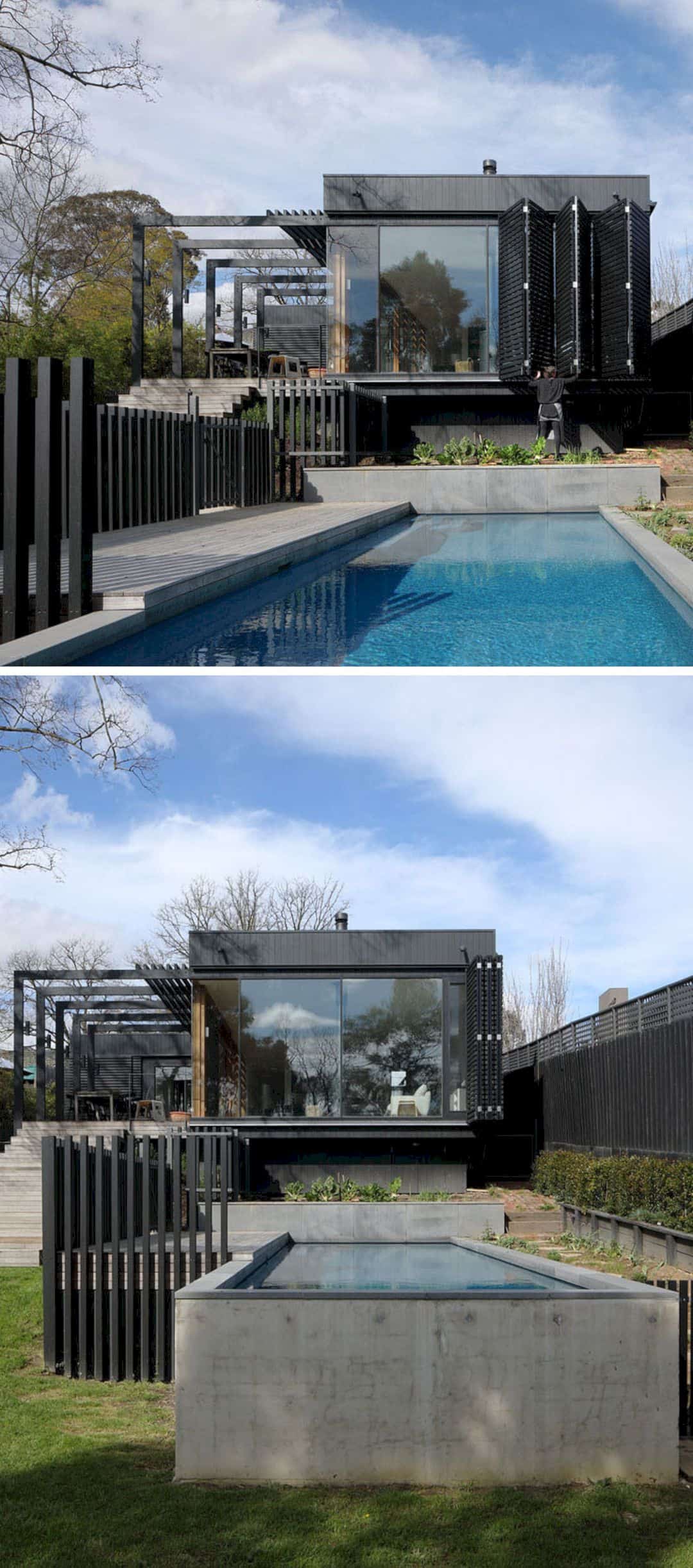 A Black Wood Extension For A Victorian House In Melbourne 6