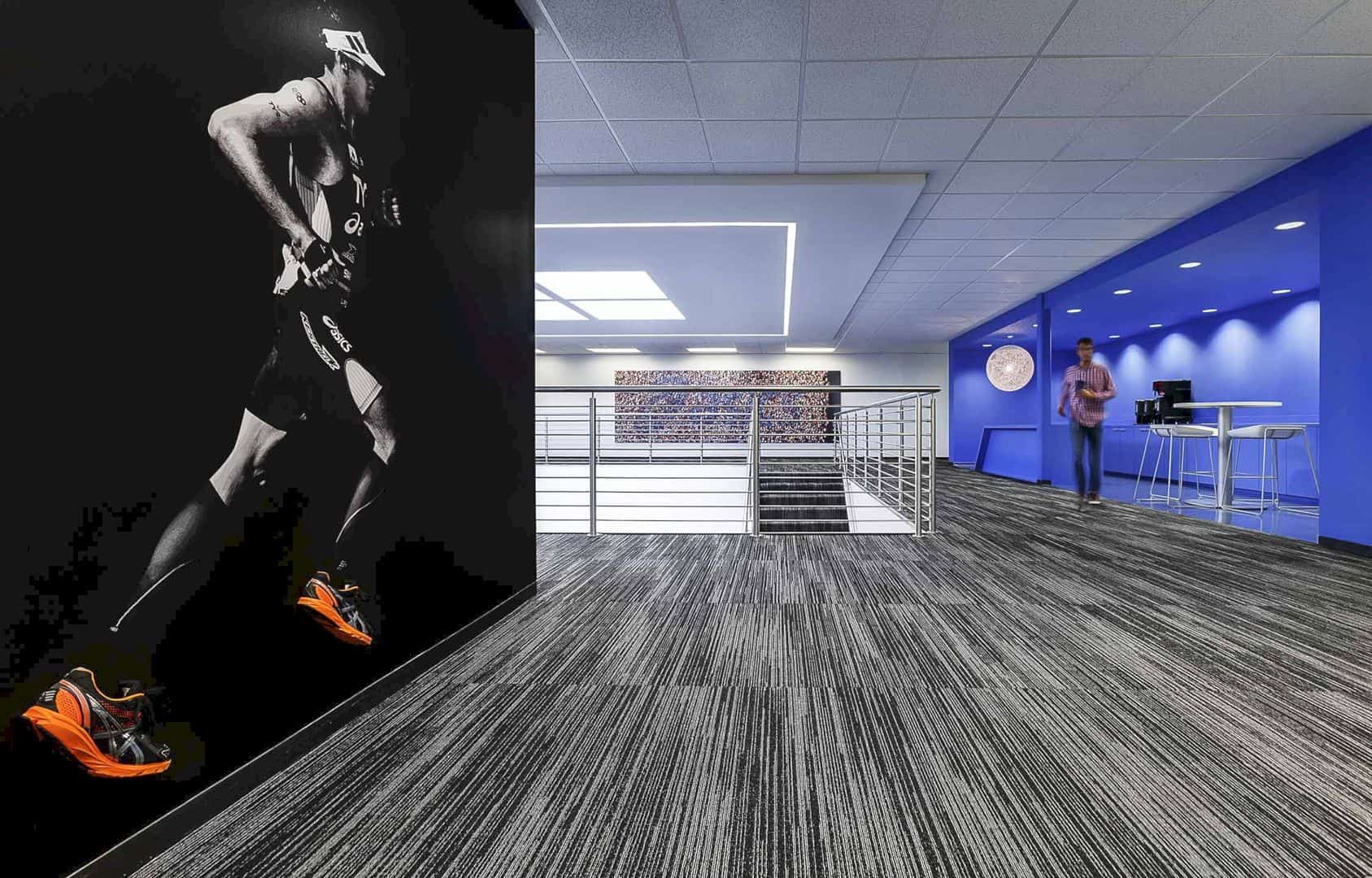 Asics North America Headquarters An Office Environment With Health Fitness And Wellness Advantages 1
