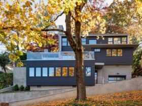 Hudson Valley House A 1950s Era Structure On Hillside 7