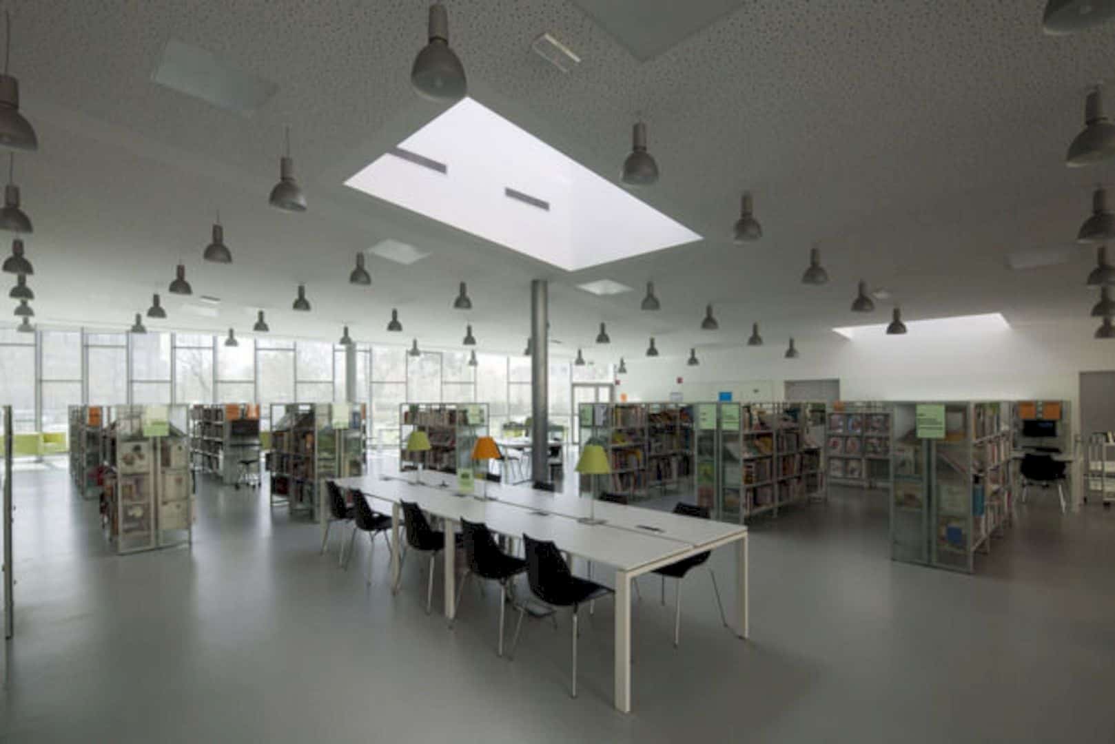 Lisses Media Library And Culture Center Reflecting Forces From Physical Social And Political Context 2