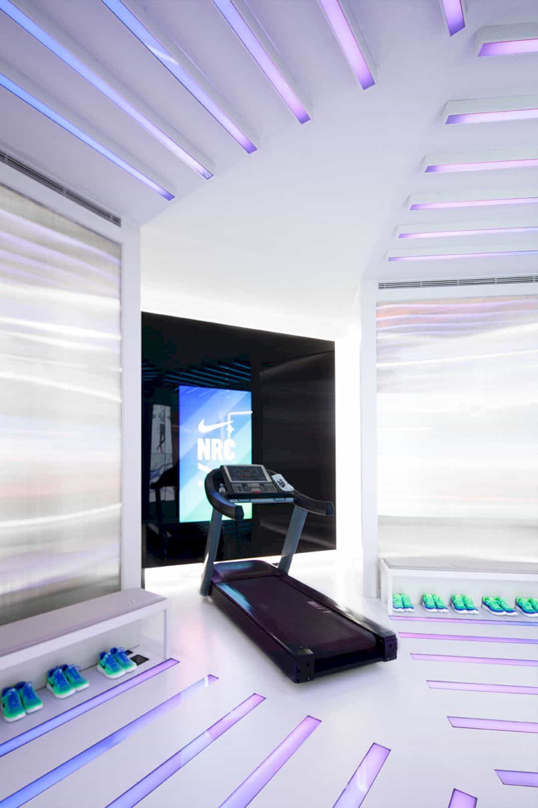 Nike Run Club A Pop Up Gym With Ethereal And Out Of This World Design 1