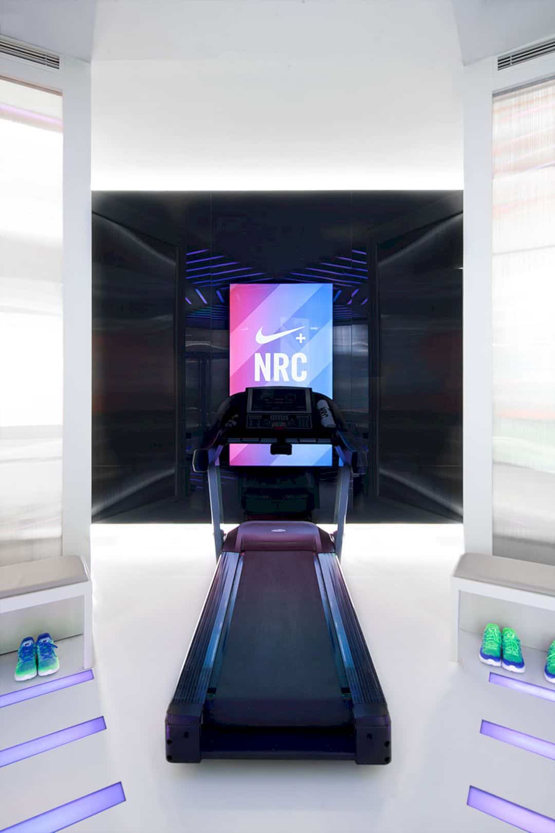 Nike Run Club A Pop Up Gym With Ethereal And Out Of This World Design 6
