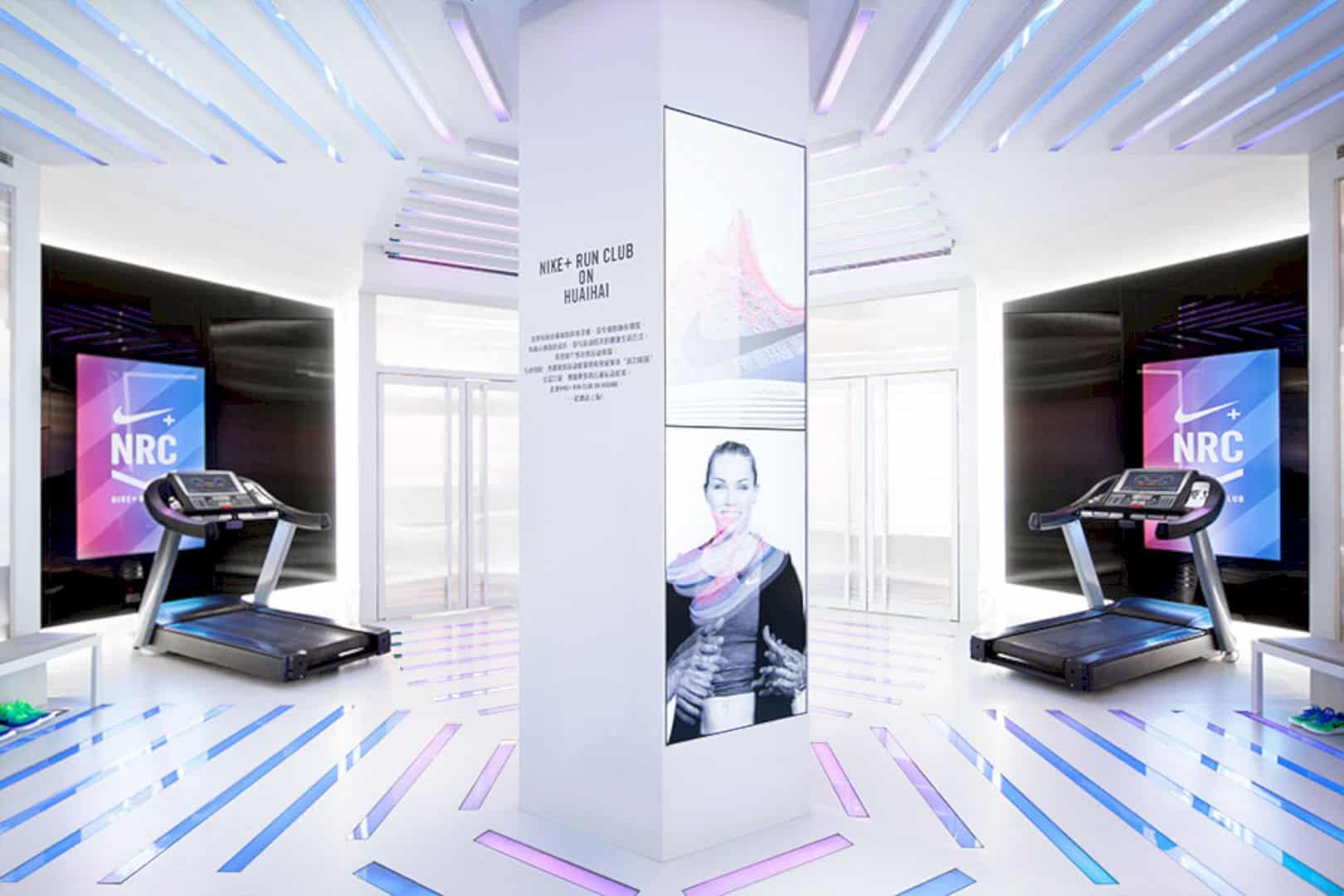 Nike Run Club A Pop Up Gym With Ethereal And Out Of This World Design 7