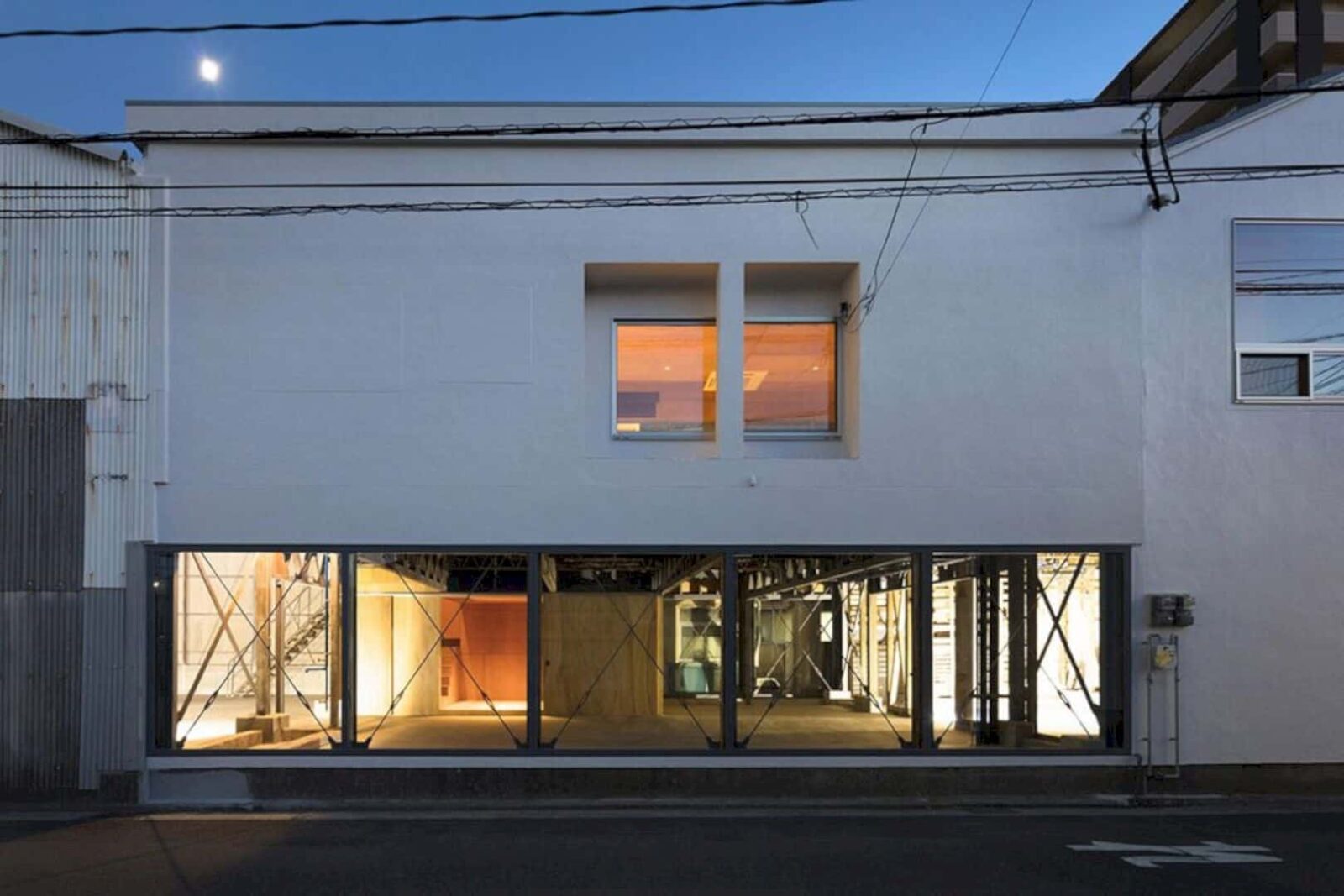 Sequence Of Plywood Boxes Inside House In Nobeoka 7