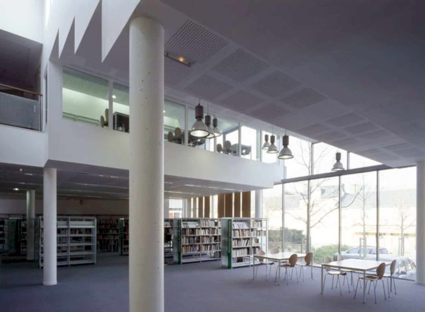 The New Media Library And Auditorium In Thorigné Fouillard By G+ Architectes 2