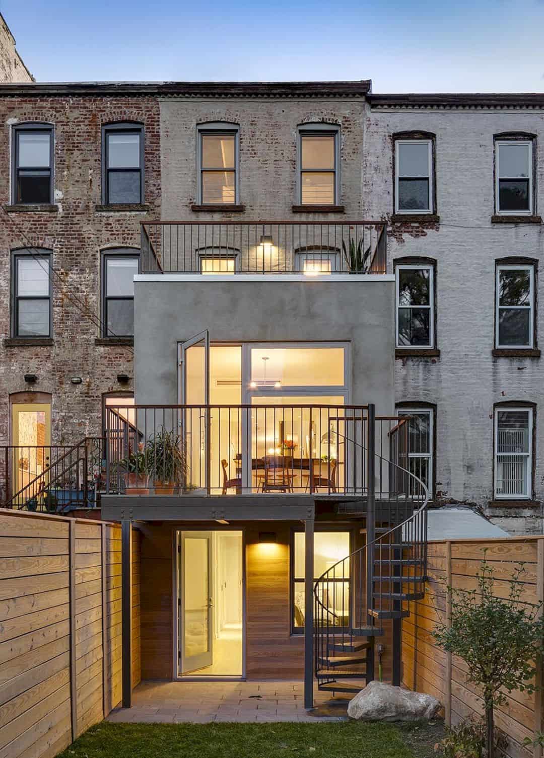 The Renovation Of 12 Foot Wide Rowhouse In Brooklyn By Barker Freeman 2