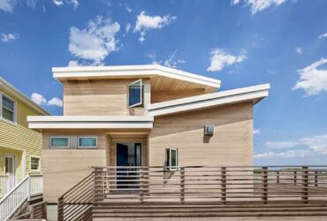 The Surfboard House A Beach House With Cooperative Structure 13