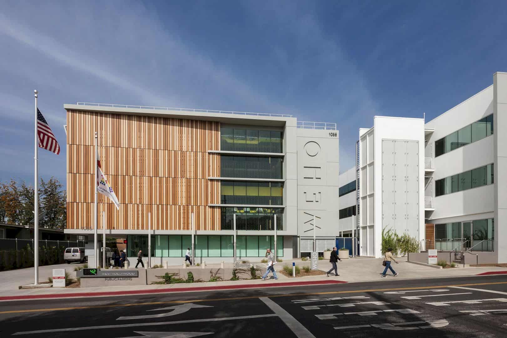 West Hollywood Automated Parking Garage The First Municipal Automated Garage In California 5