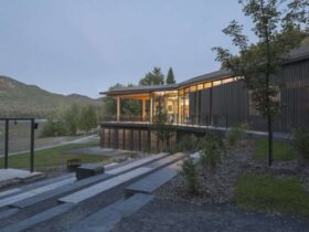 Center De Services Le Bonnallie A Sculptured Building Expressing The Interplay Of Transparency And Opacity 4