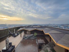 Gris Headquarters Roof Garden A Peaceful And Harmonious Industrial Economy Park In Shanghai 12