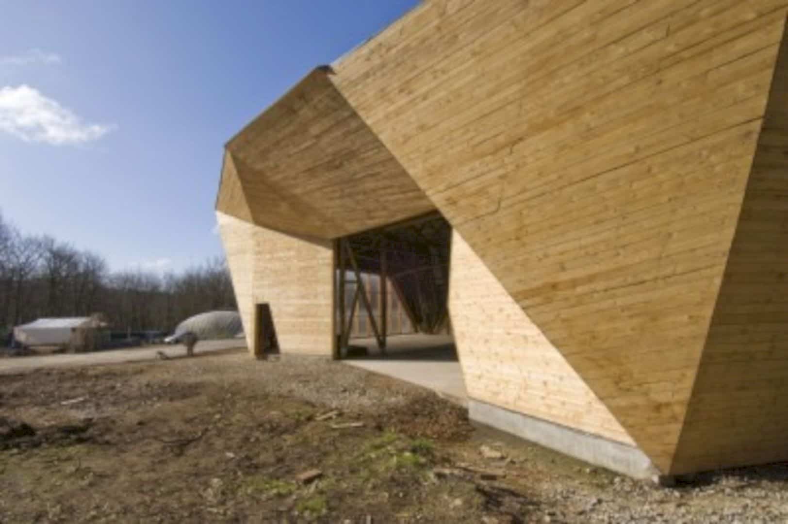 Hooke Park Big Shed A New Sheltered Workspace For Research Into Architectural Systems 1