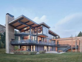 Lake Creek Residence L Shaped House With A Sense Of Fondness For Nature 7