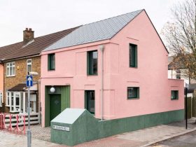 The Salmen House A Distincitve Pink And Green Rental Home In West Ham 7