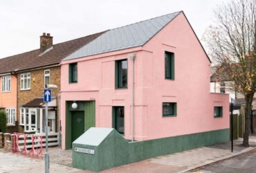 The Salmen House A Distincitve Pink And Green Rental Home In West Ham 7