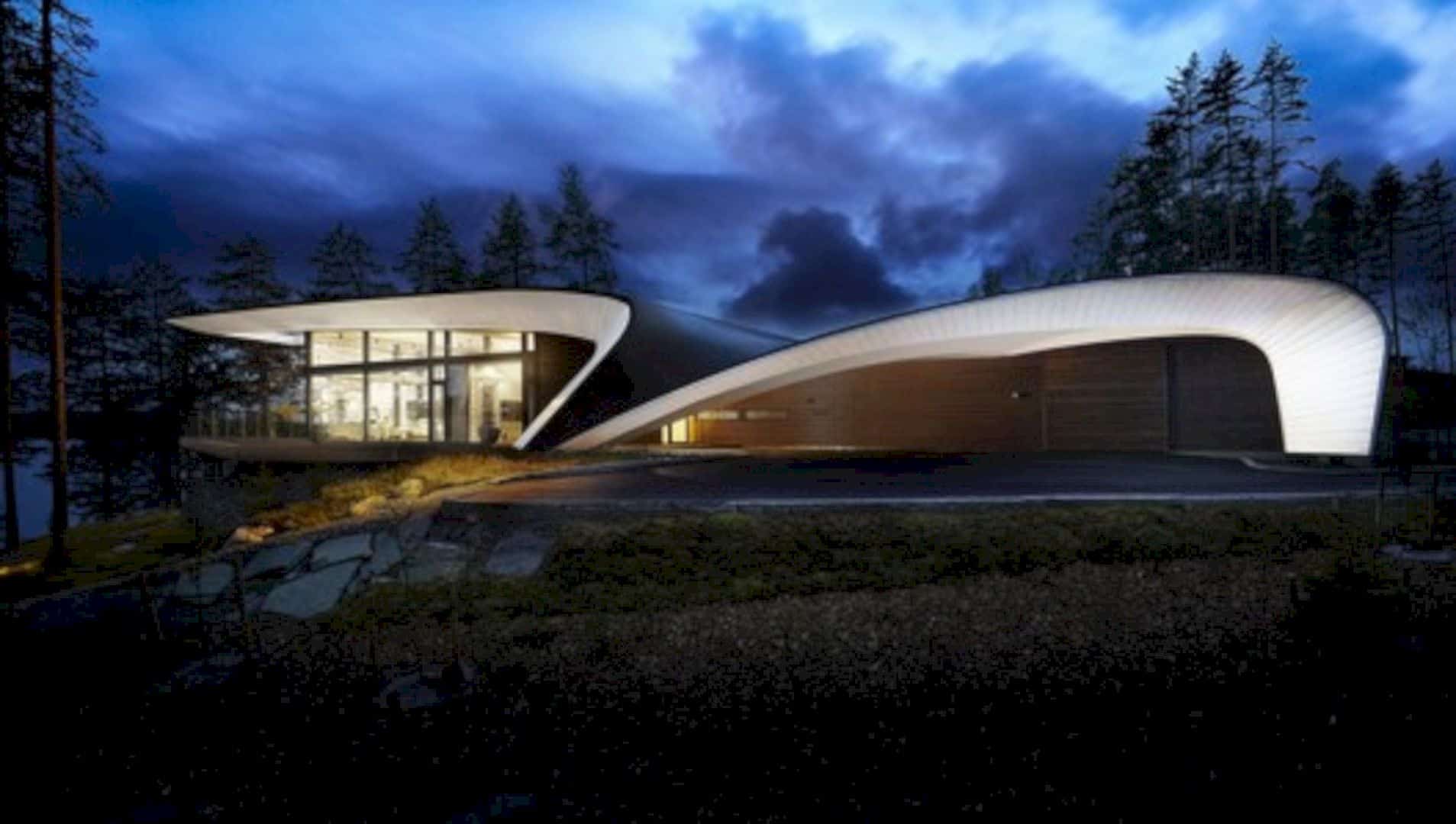 The Wave House A New Generation Log Home In Finland 5