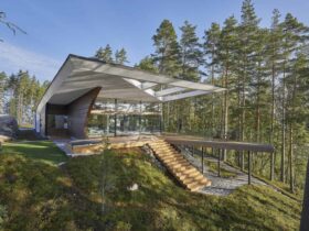 The Wave House A New Generation Log Home In Finland 7