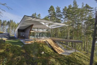 The Wave House A New Generation Log Home In Finland 7