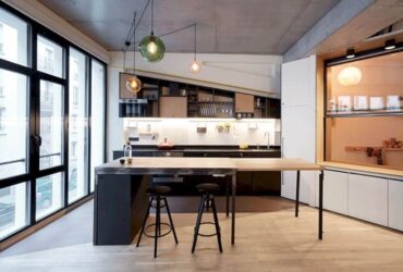A Modern Family Apartment With Creative Small Space Solutions Featured