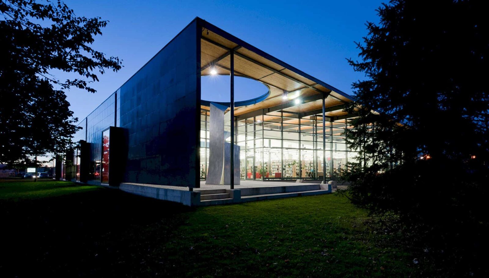 Bibliothèque Félix Leclerc An Extension Project To Form Dialogue With The Urban Landscape 5