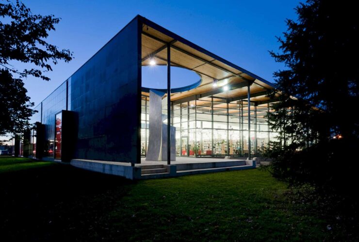 Bibliothèque Félix Leclerc An Extension Project To Form Dialogue With The Urban Landscape 5
