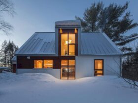 Cabane 217 A Modern Country Home That Creates A Dialogue Between Inside And Outside 9