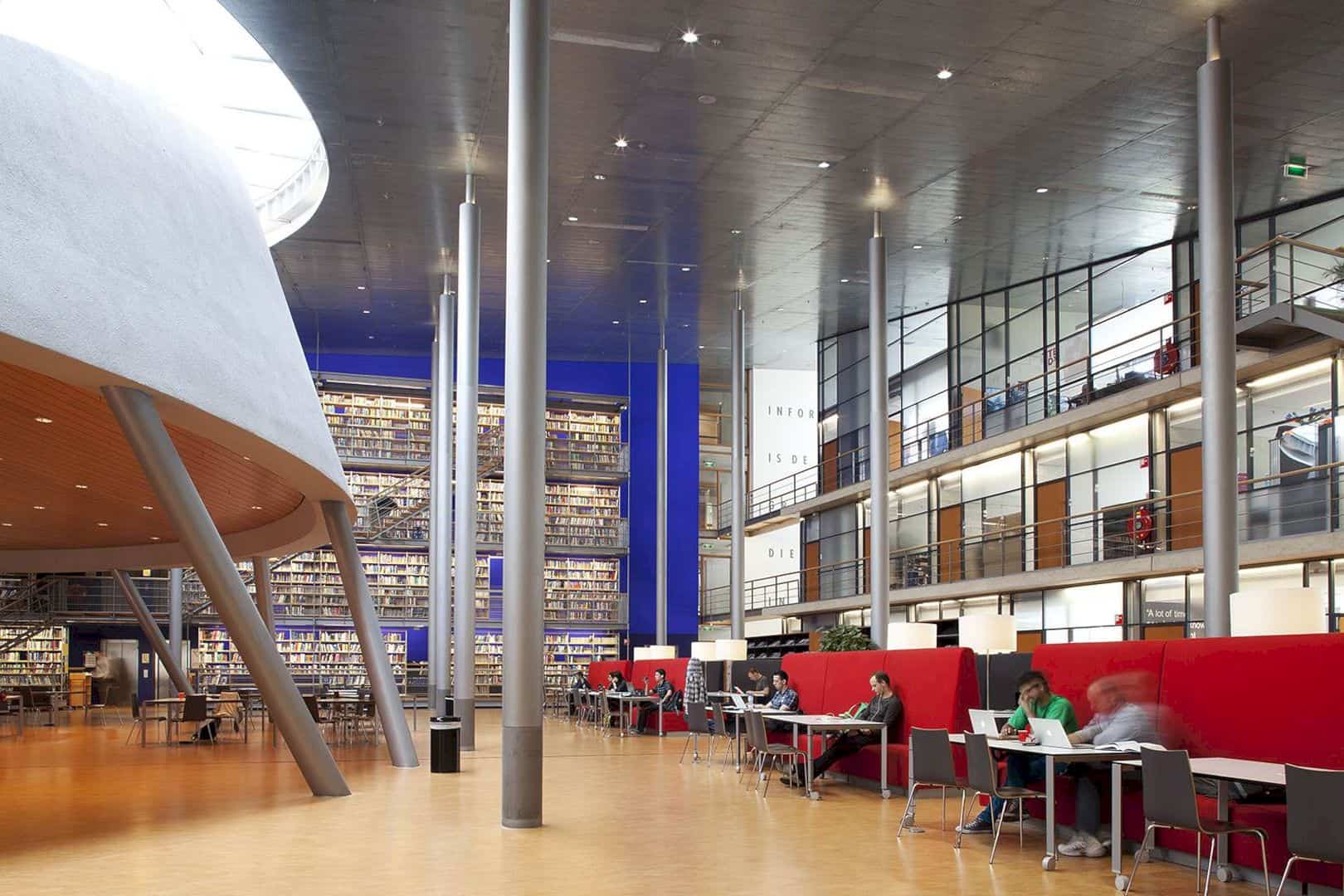 Library Delft University Of Technology The Heart Of Tu Delft 6