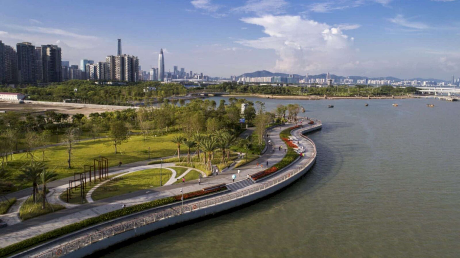 Shekou Promenade A New China Represented By Shoreline Park 10