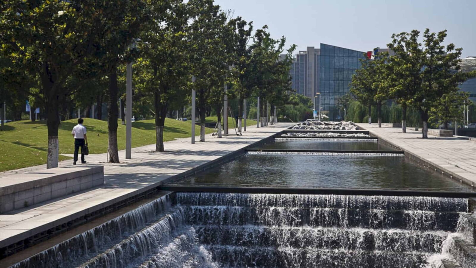 Sip Administrative Center A Landscape Presenting A Strong Identity Of Civic Campus 3