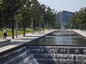 Sip Administrative Center A Landscape Presenting A Strong Identity Of Civic Campus 3
