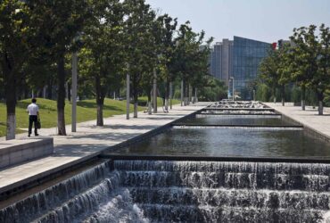 Sip Administrative Center A Landscape Presenting A Strong Identity Of Civic Campus 3