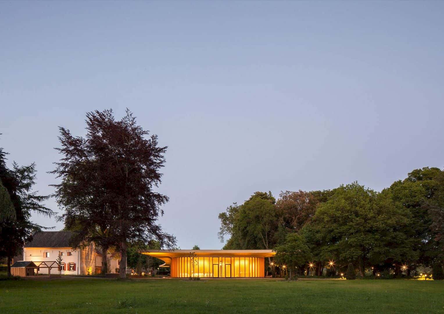 St Gerlach Pavilion Manor Farm An Elegant Pavilion To Complement Historic Buildings In Hilly Limburg Countryside 10