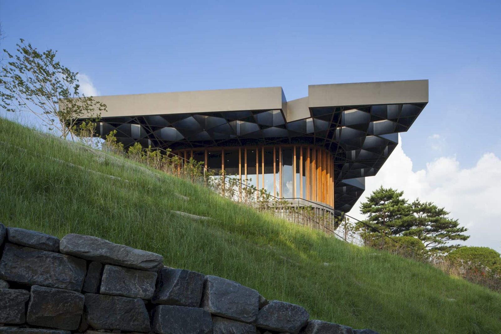 Taekwang Country Club Café A Café That Responses To Korean Landscape And Vegetation 5