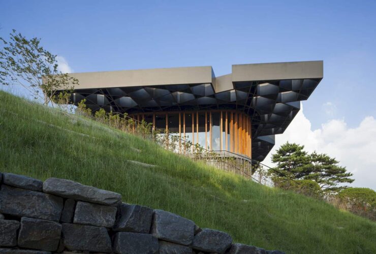 Taekwang Country Club Café A Café That Responses To Korean Landscape And Vegetation 5