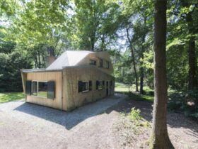 A Sculptural And Compact Extension Project For A Holiday Home Hidden In Hengelo Forest 6