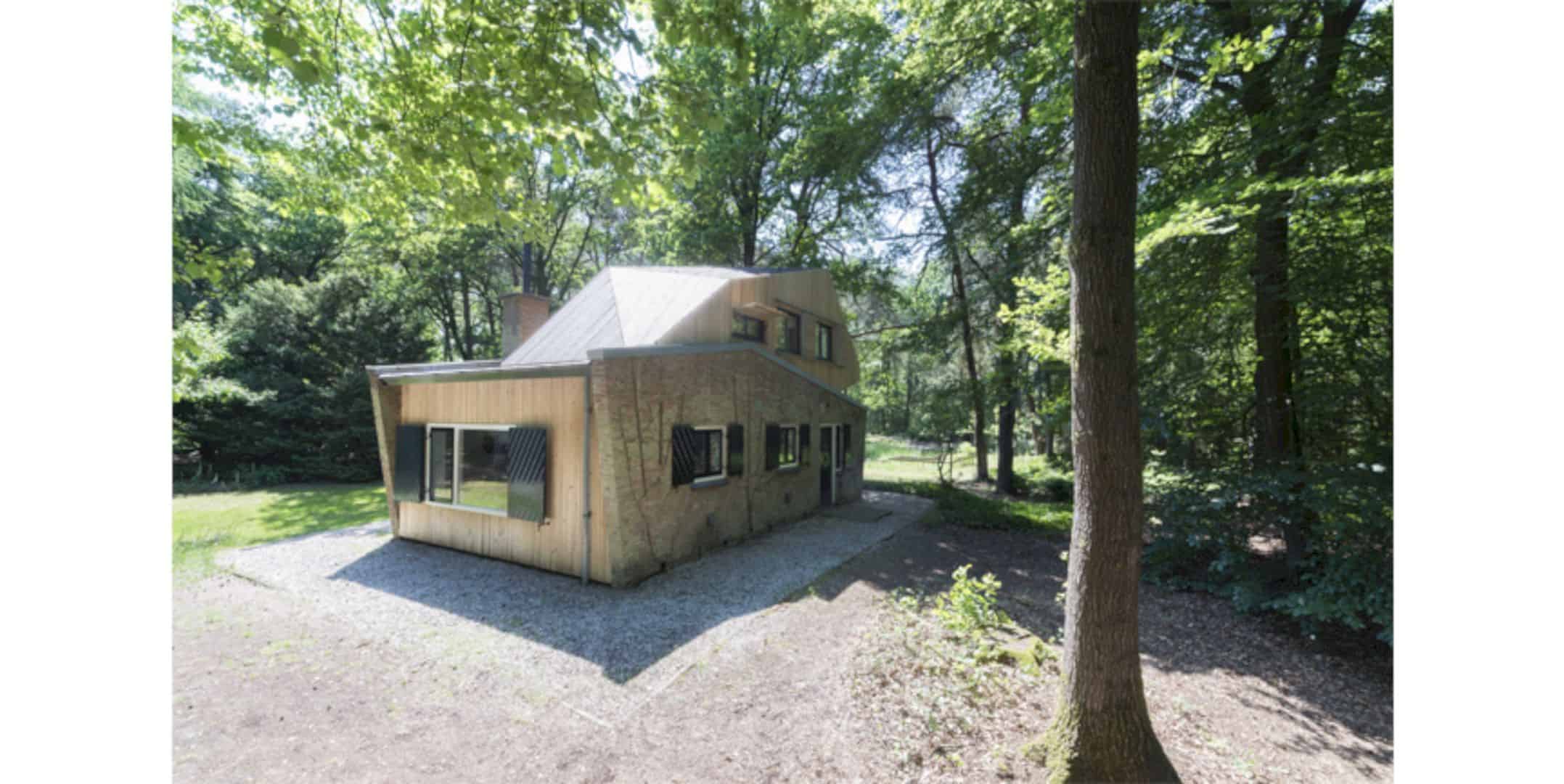 A Sculptural And Compact Extension Project For A Holiday Home Hidden In Hengelo Forest 6