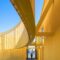 Animo South Los Angeles High School A Bright Yellow Campus Building In Sunny La Atmosphere 6