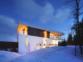 Residence Des Grands Jardins A Contemporary Home Overlooking The St Lawrence River 12