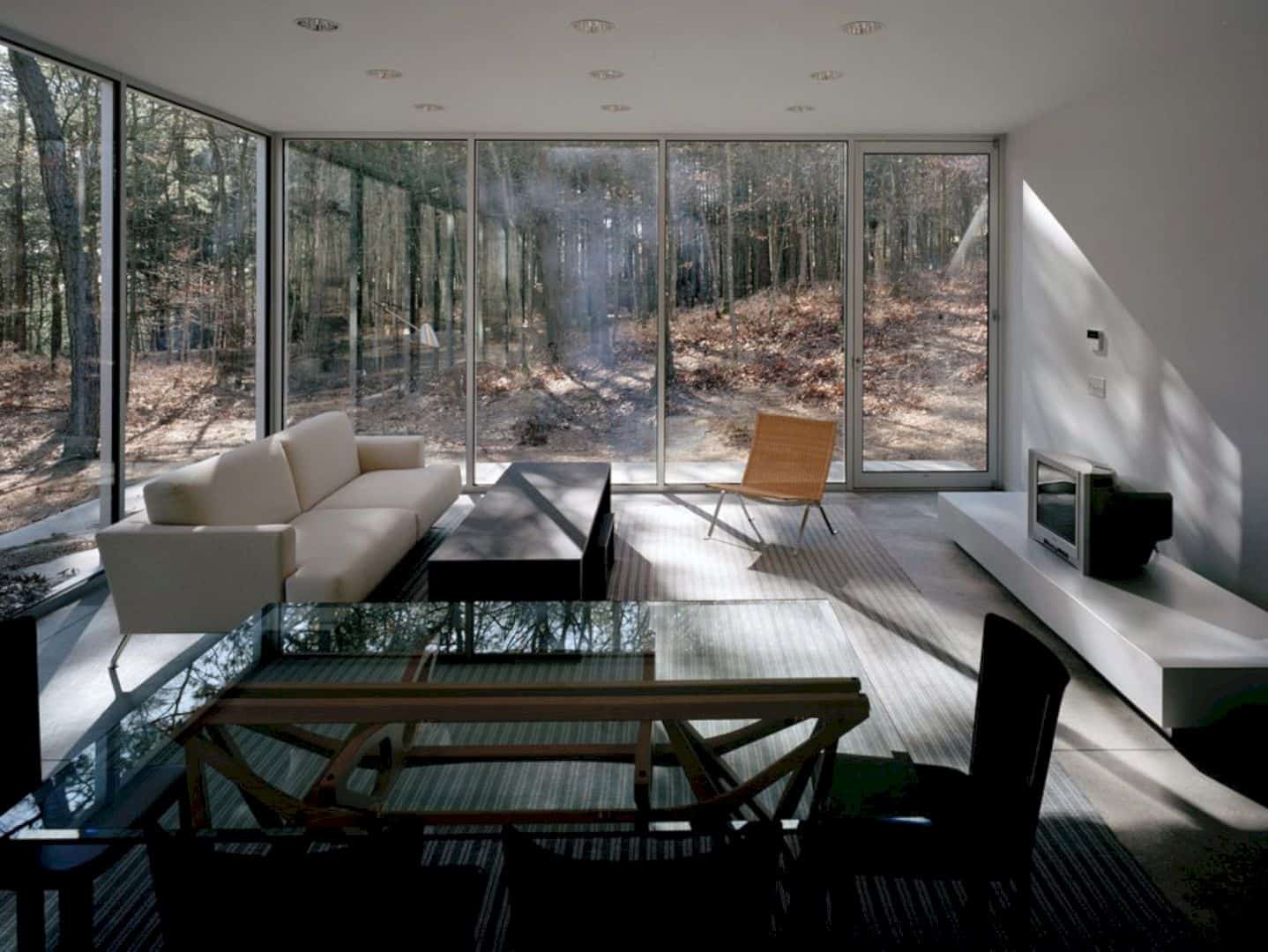 Water Mill Guesthouses Guesthouse A Glass Pavilion Offering Forest Views 2