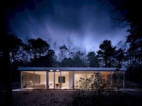 Water Mill Guesthouses Guesthouse A Glass Pavilion Offering Forest Views 4