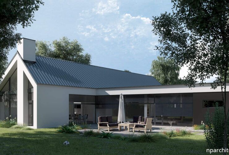 1s House An Extremely Simple And Formally Traditionalist Home In Sobetincis Suburban Landscape 7